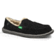Sanuk Kimbrrr Camp Shoe - Women's-Black-Medium-6 US
