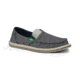 Sanuk Pick Pocket Stripes Camp Shoe - Women's-Navy/White Stripes-Medium-10 US