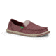 Sanuk Pick Pocket Stripes Camp Shoe - Women's-Red/White Stripes-Medium-10 US