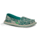 Sanuk Shorty Leppatyga Casual Shoe - Women's-Teal-Medium-10 US
