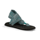 Sanuk Yoga Sling 2 Print Sandal - Women's-Teal Tribal-Medium-6 US