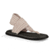 Sanuk Yoga Sling 2 Print Sandal - Womens-Tan/Natural Stripes-Medium-10 US