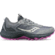 Saucony Aura TR Trail Shoes - Womens, Fossil/Grape, 6, Wide, S10862-12-020-M-6