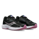 Saucony Cohesion 17 Shoes - Womens, Black/Orchid, 10, Wide, S10944-100-001-W-10