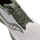 Saucony Ride 18 - Mens, White/Olivine, 12, S21000-138-M-12