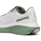 Saucony Ride 18 - Mens, White/Olivine, 12, S21000-138-M-12