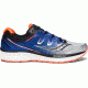 Saucony Triumph Iso 4 Road Running Shoes - Mens, Silver/Blue/Vizi Red, 8.5 US S20413-35-8.5  US