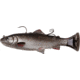 Savage Gear 3D Pulse Tail Trout Rtf, Dirty Silver, 6in, 3385
