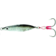 Savage Gear Squish Erratic Fall Deep Drop Jig 5/0 Hook, Flutter Sinking, Dirty Silver/Lumo, 80 grams, 3 3/4in, SJ-80G-DSL