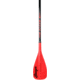 Storm QuickDraw 3 Piece Traveler SUP Paddle 100 sq in-Red Blade with Black Trim