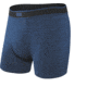 SAXX Daytripper Boxer Brief Fly - Mens, City Blue Heather, Extra Large, SXBB11F-CBH-XL