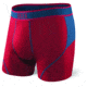 SAXX Kinetic Boxer Brief - Mens, Deep Red/Blue, 2XL, SXBB27-DRB-XXL