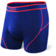 SAXX Kinetic Boxer Brief - Mens, Midnight Blue/Orange, M, SXBB27-MBO-M