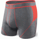 Saxx Kinetic Boxer - Men's-Storm/Orange-Medium