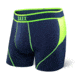 Saxx Kinetic Boxer, Navy/Neon Green, Medium SXBB27-Navy/Neon Green-Medium