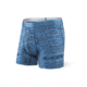 SAXX Loose Cannon Print Loose Fit Boxer w/Fly - Mens, Blue Dive Tribe, L, SXLF71F-BDT-L
