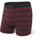 SAXX Platinum Boxer Brief Fly - Mens, Black/Red Tidal Stripe, Small, SXBB42F-BRT-S
