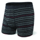 SAXX Platinum Boxer Brief Fly - Mens, Black Tidal Stripe, 2XL, SXBB42F-BTS-XXL