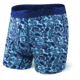 SAXX Platinum Boxer Brief Fly - Mens, Blue Jungle Jam, Extra Large, SXBB42F-JJM-XL