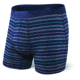 SAXX Platinum Boxer Brief Fly - Mens, Navy Tidal Stripe, Large, SXBB42F-NTS-L