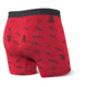 SAXX Platinum Boxer Brief Fly - Mens, Red Chopsticks, Medium, SXBB42F-CHO-M