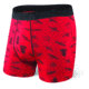 SAXX Platinum Boxer Brief Fly - Mens, Red Chopsticks, Medium, SXBB42F-CHO-M