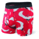 SAXX Platinum Boxer Brief Fly - Mens, Red Cranes, Medium, SXBB42F-CRA-M