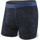 Saxx Platinum Boxer Fly - Men's-Black/Blue Paisley-Small