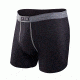 SAXX Platinum Boxer Brief w/Fly - Men's, Black/Dark Gray, M, SXBB41F-BLK-M
