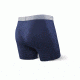 SAXX Platinum Boxer Brief w/Fly - Men's, Navy/Light Gray, M, SXBB41F-NAV-M