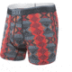 SAXX Quest Boxer Briefs Fly - Mens, Blue Dot Navajo, Large, SXBB70F-BDN-L