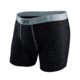 Saxx Quest Boxer Modern Fly - Mens-Black/Grey-Small