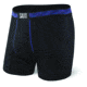 SAXX Ultra Boxer Brief Fly - Mens, Black w/ Space Dye, Medium, SXBB30F-BSD-M