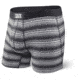 SAXX Ultra Boxer Brief w/Fly - Mens, Black Ombre Stripe, S, SXBB30F-BWW-S