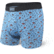 SAXX Ultra Boxer Briefs Fly - Mens, Blue Action Shot, Medium, SXBB30F-ASB-M