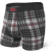 SAXX Ultra Boxer Briefs Fly - Mens, Grey Tartan, Small, SXBB30F-TRB-S