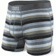 Saxx Ultra Boxer Fly - Men's-Dark Charcoal Stripe-X-Large