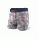 Saxx Ultra Boxer Fly - Mens, Grey Pyramid Check, Extra Large, SXBB30F GPY XL