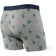 SAXX Vibe Boxer, 2-Pack - Mens, Cactus/Navy, Large, SXPP2V-CNV-L