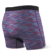 SAXX Vibe Boxer Brief - Mens, Red/Blue Space Dye, Large, SXBM35-RBS-L