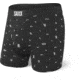 SAXX Vibe Boxer Briefs - Mens, Black Eye Chart, Medium, SXBM35-BEY-M