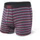 SAXX Vibe Boxer Briefs - Mens, Black Witty Stripe, Medium, SXBM35-BWS-M