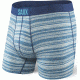 Saxx Vibe Boxer Modern Fit - Men's-Miami Heather Stripe-X-Large