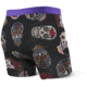 SAXX Vibe Modern Fit Boxer Brief - Mens, Black Day Of The Dead, S, SXBM35-DOB-S