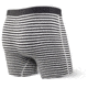 SAXX Vibe Modern Fit Boxer Brief - Mens, Black Hiker Stripe, XL, SXBM35-BKS-XL