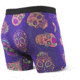 SAXX Vibe Modern Fit Boxer Brief - Mens, Purple Day Of The Dead, M, SXBM35-DOP-M