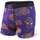 SAXX Vibe Modern Fit Boxer Brief - Mens, Purple Day Of The Dead, M, SXBM35-DOP-M