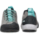 Scarpa Gecko Approach Shoes - Womens, Mid Gray/Aqua, 42, 72602/352-MgryAqua-42