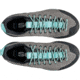 Scarpa Gecko Approach Shoes - Womens, Mid Gray/Aqua, 42, 72602/352-MgryAqua-42