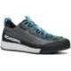 Scarpa Gecko LT Approach Shoes - Mens, Anthracite/Azure, 41, 72606/351-AntAzr-41